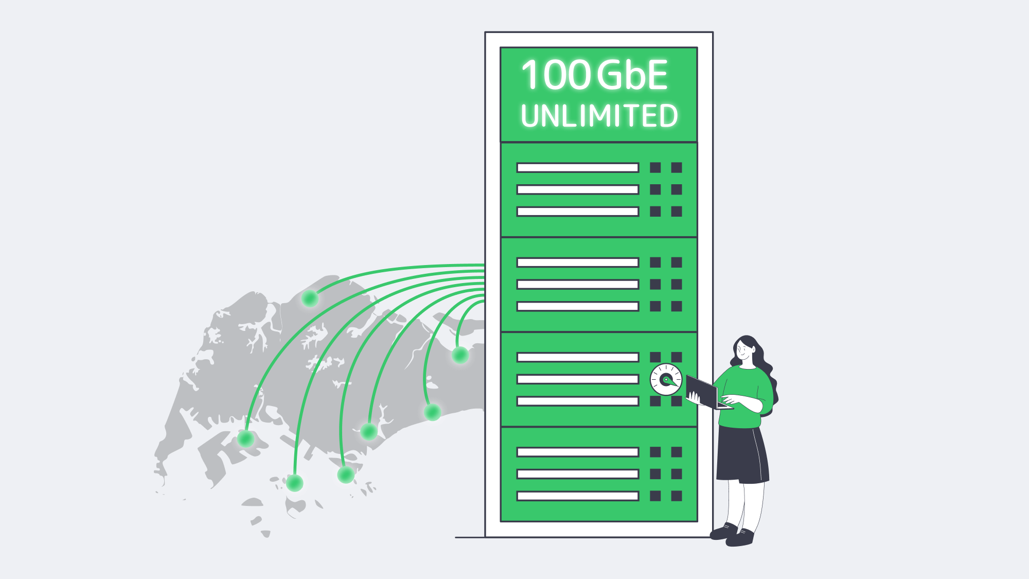 The bandwidth economics in Singapore have evolved: transit is cheaper and budgets are climbing in data centers.