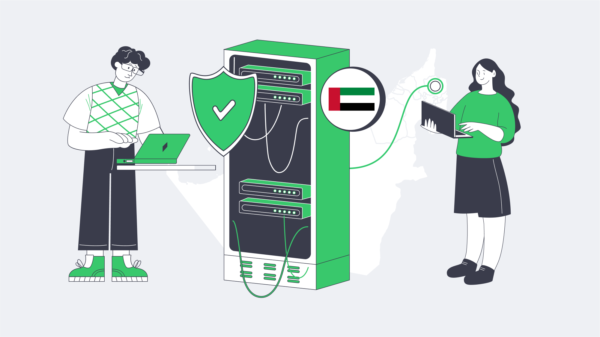 Order a dedicated server in Fujairah
