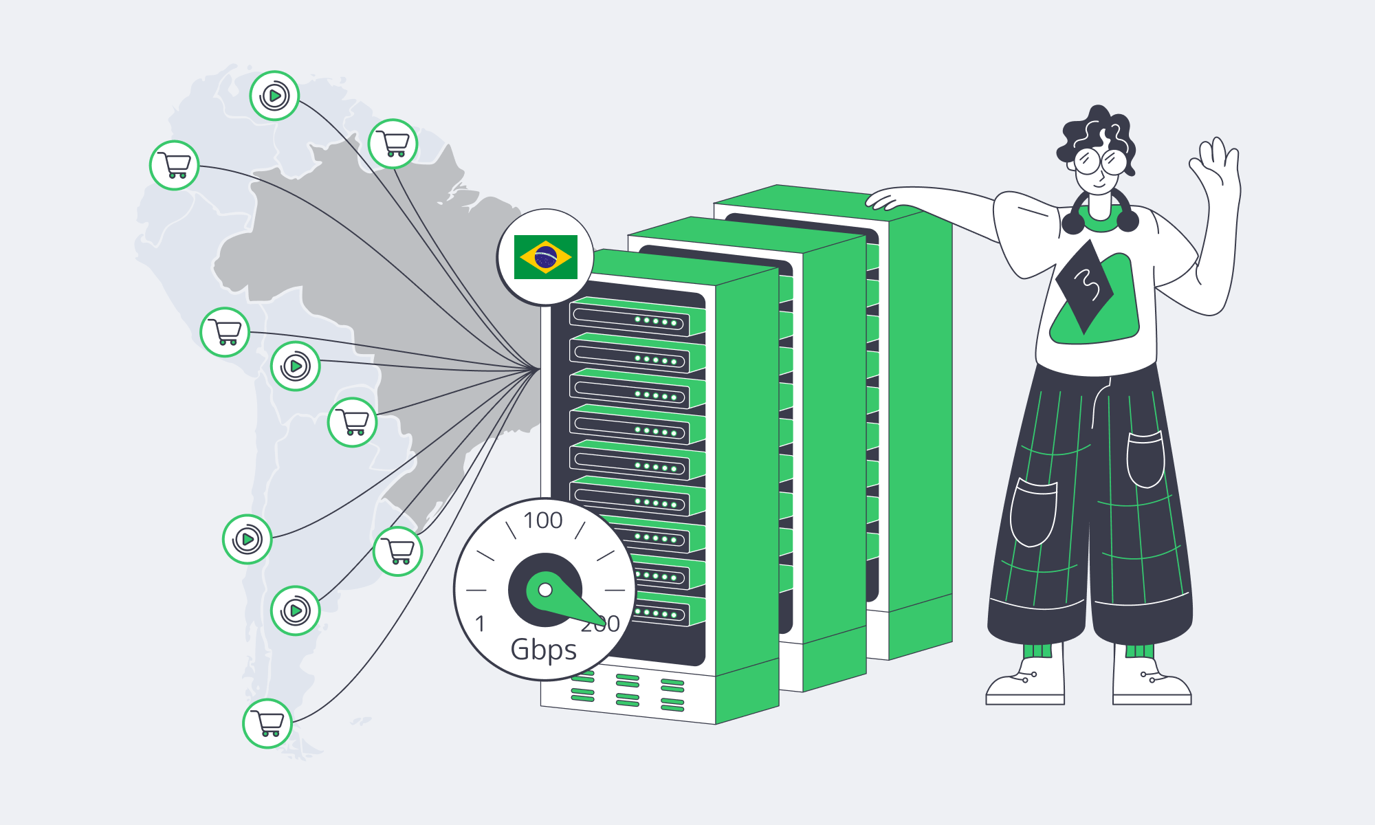 Get early access to Brazil dedicated servers