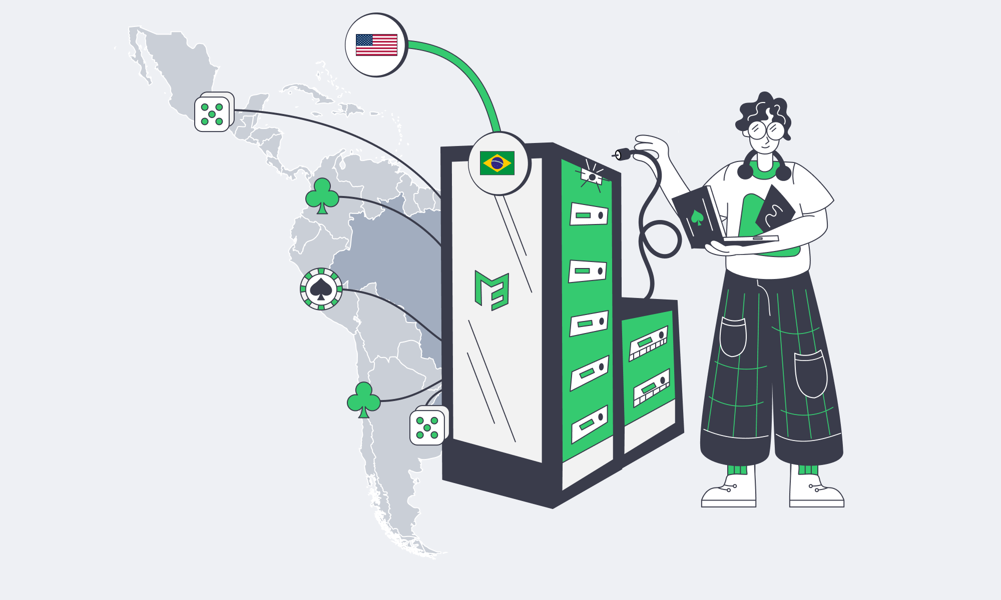 iGaming hosting in LatAm with Melbicom